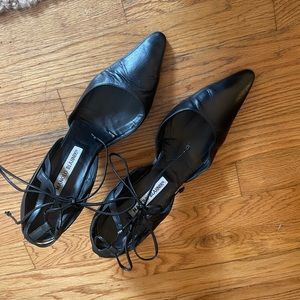 Vintage Manolo Blahnik Black Heels